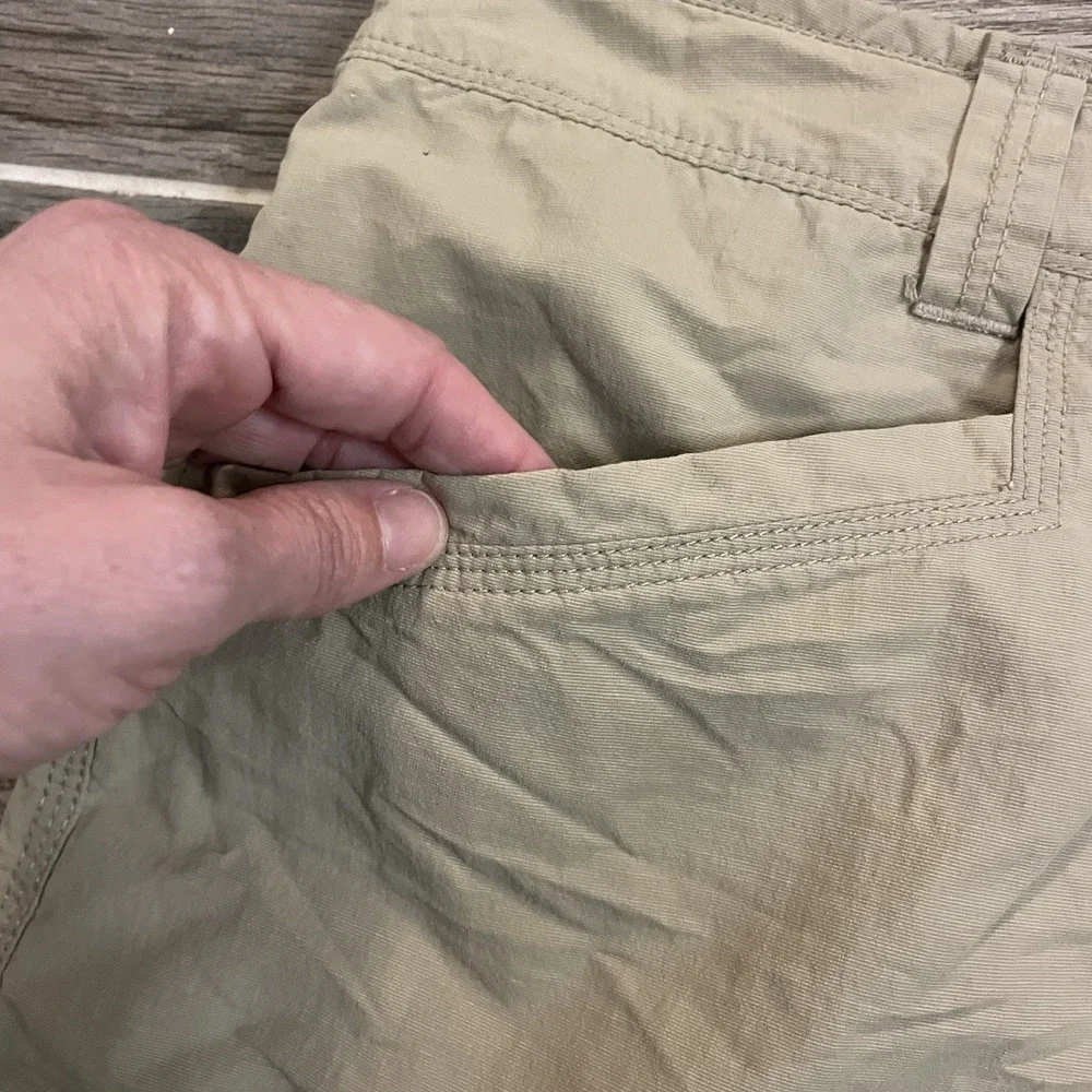 North Face Men's Shorts‎ Cargo RipStop 36 Multi Pockets 10 Inch Outdoor Hiking